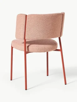 Bouclé gestoffeerde stoelen Samantha, 2 stuks^Westwing Collection Discount