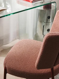 Bouclé gestoffeerde stoelen Samantha, 2 stuks^Westwing Collection Discount