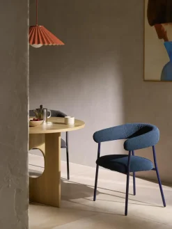 Bouclé gestoffeerde stoelen Thiago, 2 stuks^Westwing Collection Discount