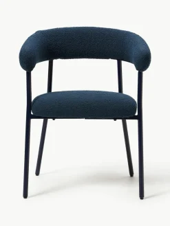 Bouclé gestoffeerde stoelen Thiago, 2 stuks^Westwing Collection Discount