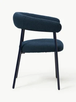 Bouclé gestoffeerde stoelen Thiago, 2 stuks^Westwing Collection Discount