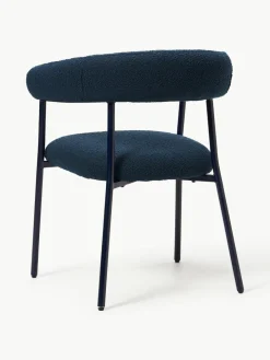 Bouclé gestoffeerde stoelen Thiago, 2 stuks^Westwing Collection Discount