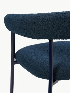 Bouclé gestoffeerde stoelen Thiago, 2 stuks^Westwing Collection Discount