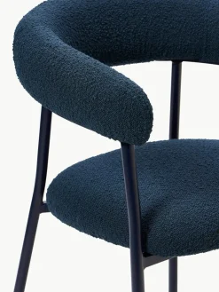 Bouclé gestoffeerde stoelen Thiago, 2 stuks^Westwing Collection Discount