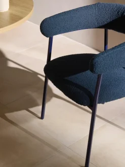Bouclé gestoffeerde stoelen Thiago, 2 stuks^Westwing Collection Discount