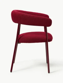 Bouclé gestoffeerde stoelen Thiago, 2 stuks^Westwing Collection Hot