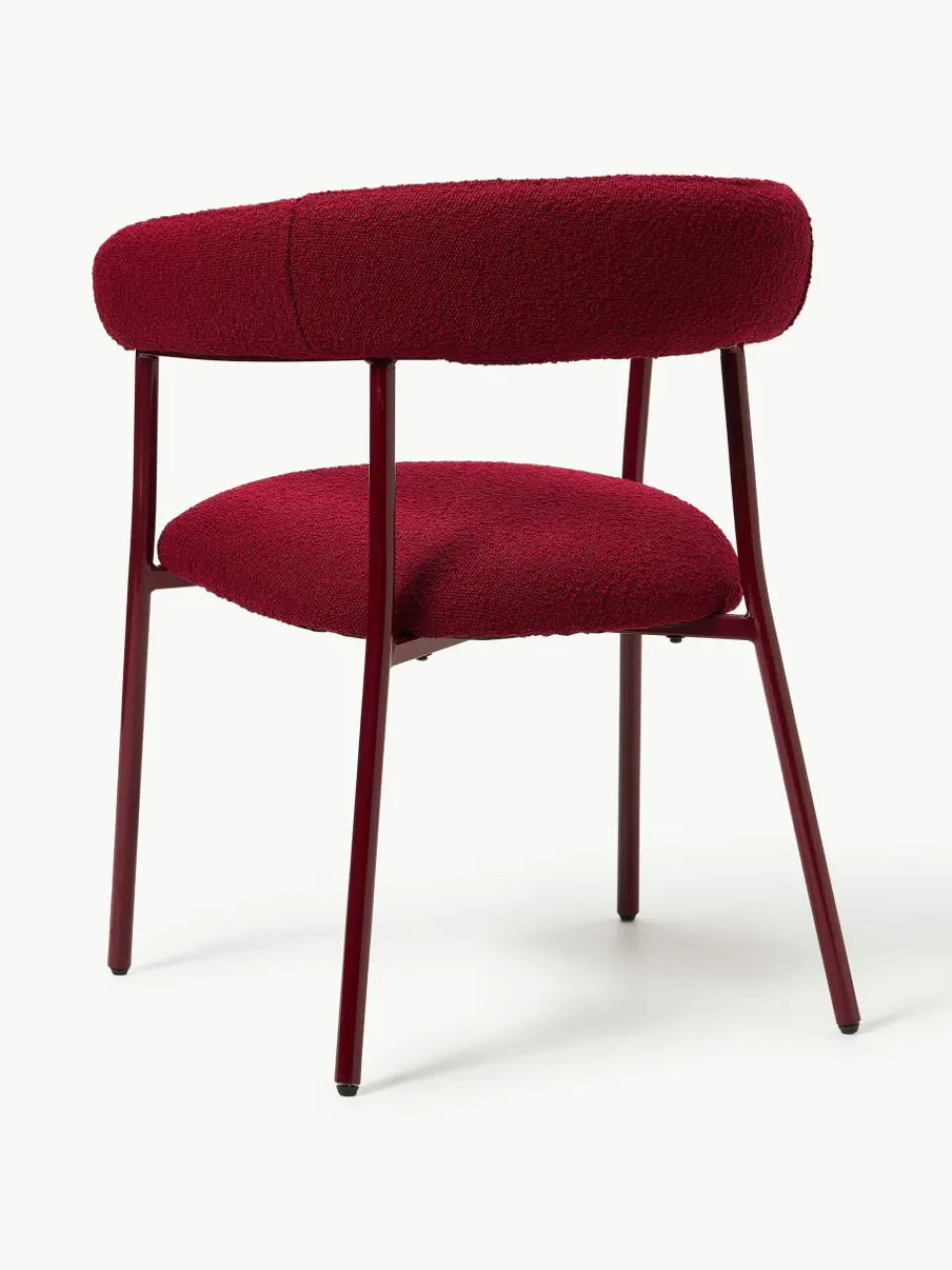 Bouclé gestoffeerde stoelen Thiago, 2 stuks^Westwing Collection Hot