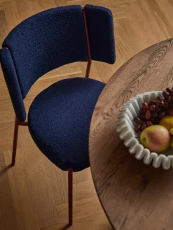 Bouclé gestoffeerde stoelen Samantha, 2 stuks^Westwing Collection New