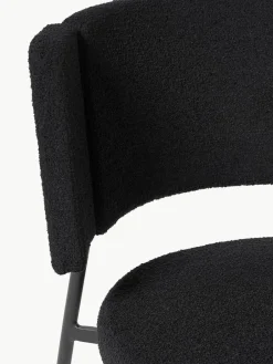 Bouclé gestoffeerde stoelen Samantha, 2 stuks^Westwing Collection Hot