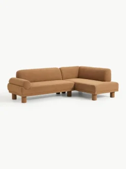 Bouclé hoekbank Lilo^Westwing Collection New