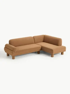 Bouclé hoekbank Lilo^Westwing Collection New