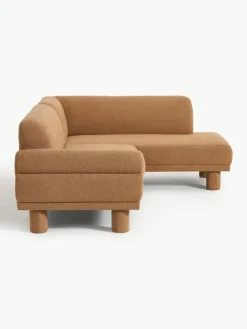 Bouclé hoekbank Lilo^Westwing Collection New
