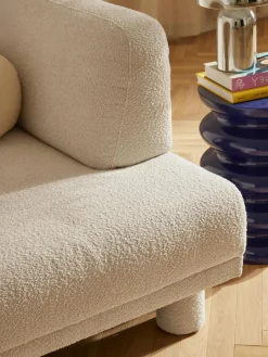 Bouclé hoekbank Lilo^Westwing Collection Best