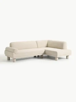 Bouclé hoekbank Lilo^Westwing Collection Best