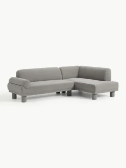 Bouclé hoekbank Lilo^Westwing Collection New