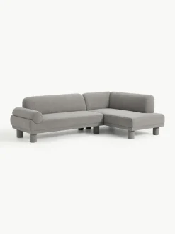 Bouclé hoekbank Lilo^Westwing Collection New