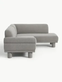 Bouclé hoekbank Lilo^Westwing Collection New