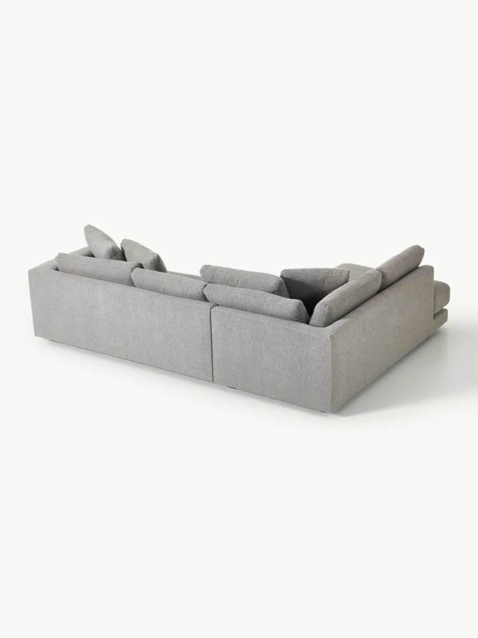 Bouclé hoekbank Tribeca^Westwing Collection Hot