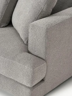 Bouclé hoekbank Tribeca^Westwing Collection Hot