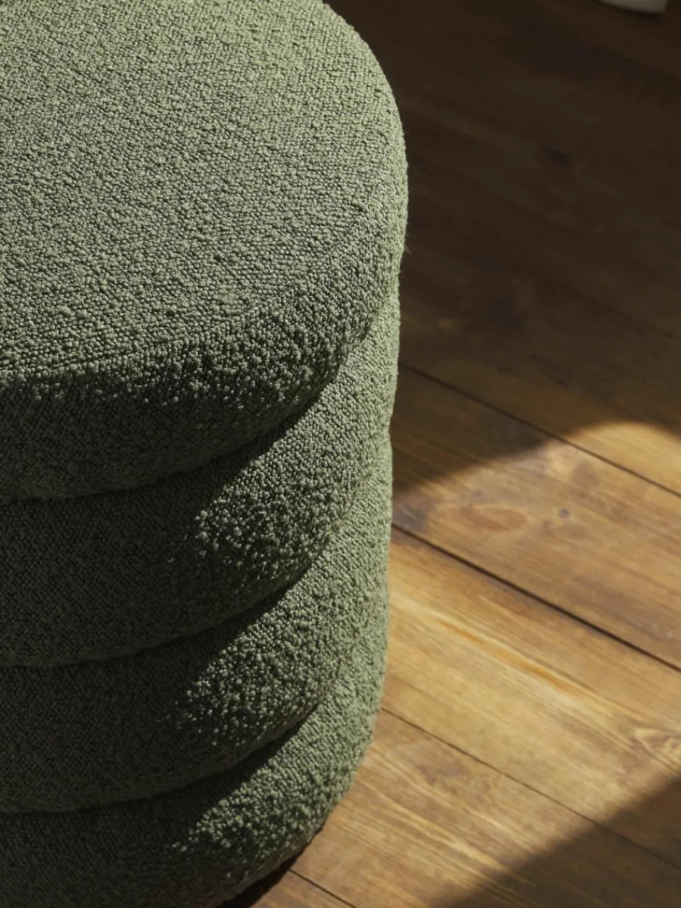 Bouclé kruk Alto^Westwing Collection Sale