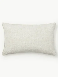 Bouclé kussenhoes Aya met bies^Westwing Collection Online
