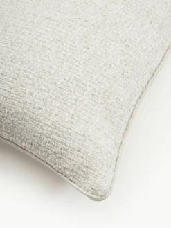 Bouclé kussenhoes Aya met bies^Westwing Collection Online