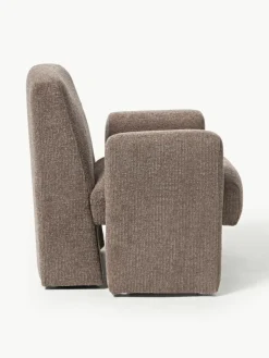 Bouclé loungefauteuil Aven^Westwing Collection Discount