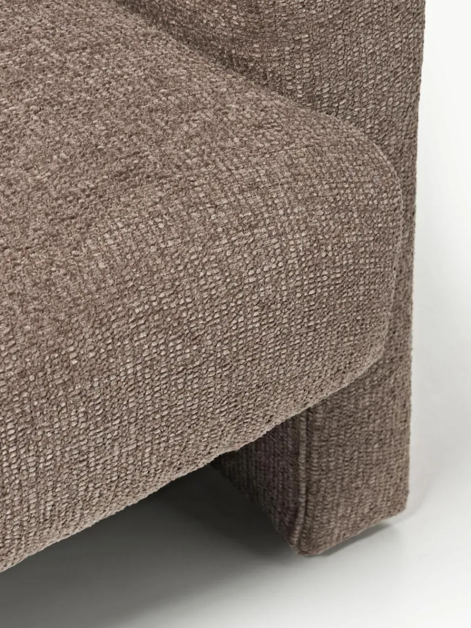 Bouclé loungefauteuil Aven^Westwing Collection Discount