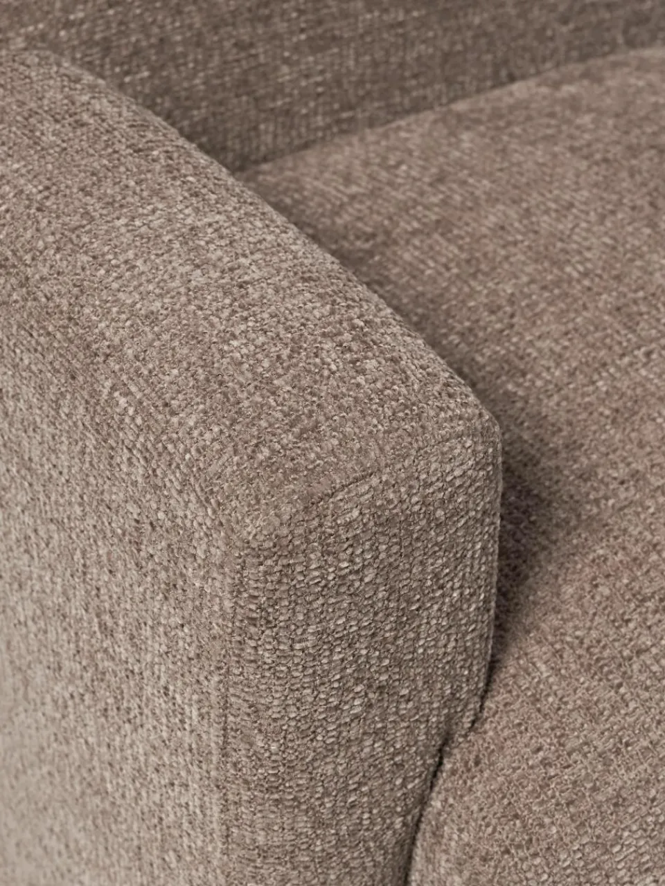 Bouclé loungefauteuil Aven^Westwing Collection Discount