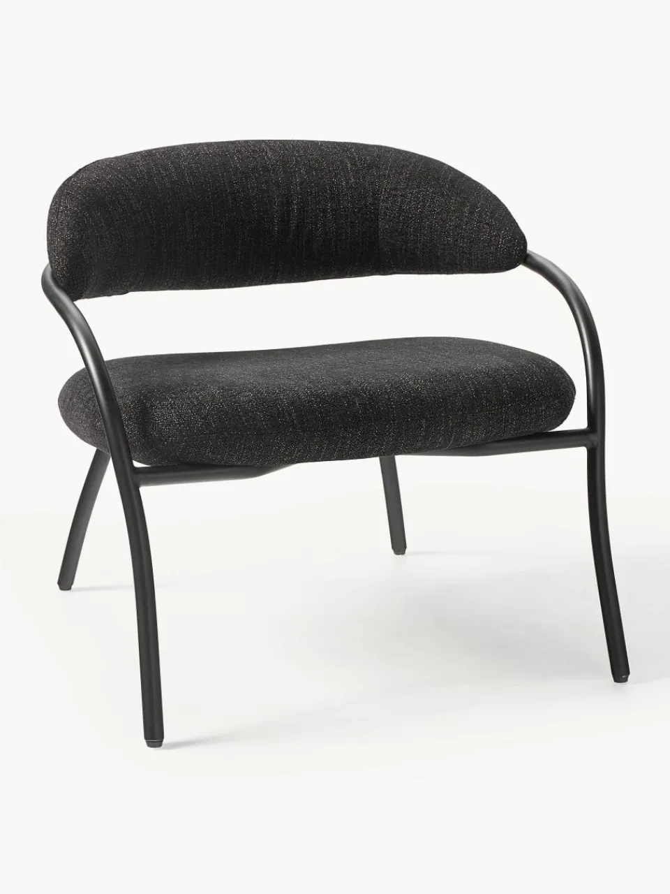 Bouclé loungefauteuil Dodo^Westwing Collection Online
