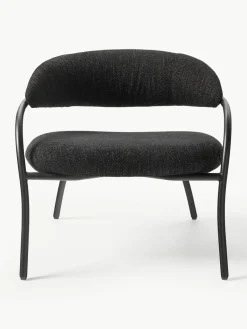 Bouclé loungefauteuil Dodo^Westwing Collection Online