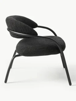 Bouclé loungefauteuil Dodo^Westwing Collection Online