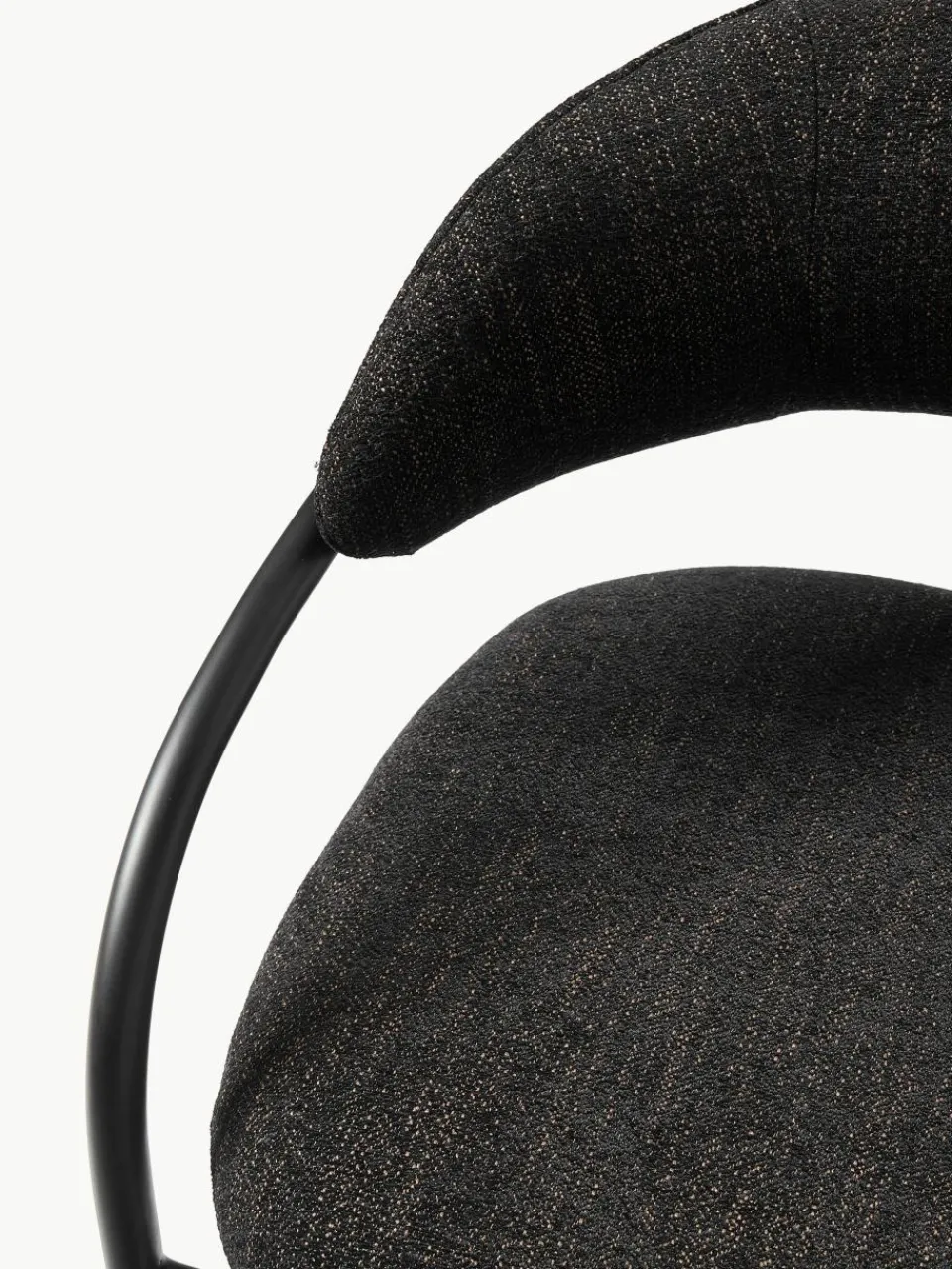 Bouclé loungefauteuil Dodo^Westwing Collection Online