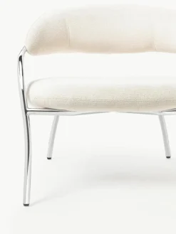 Bouclé loungefauteuil Dodo^Westwing Collection Outlet