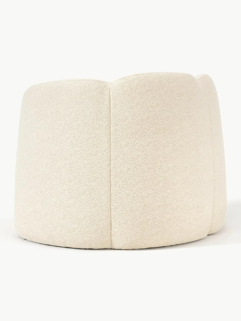 Bouclé loungefauteuil Fleur^Westwing Collection New