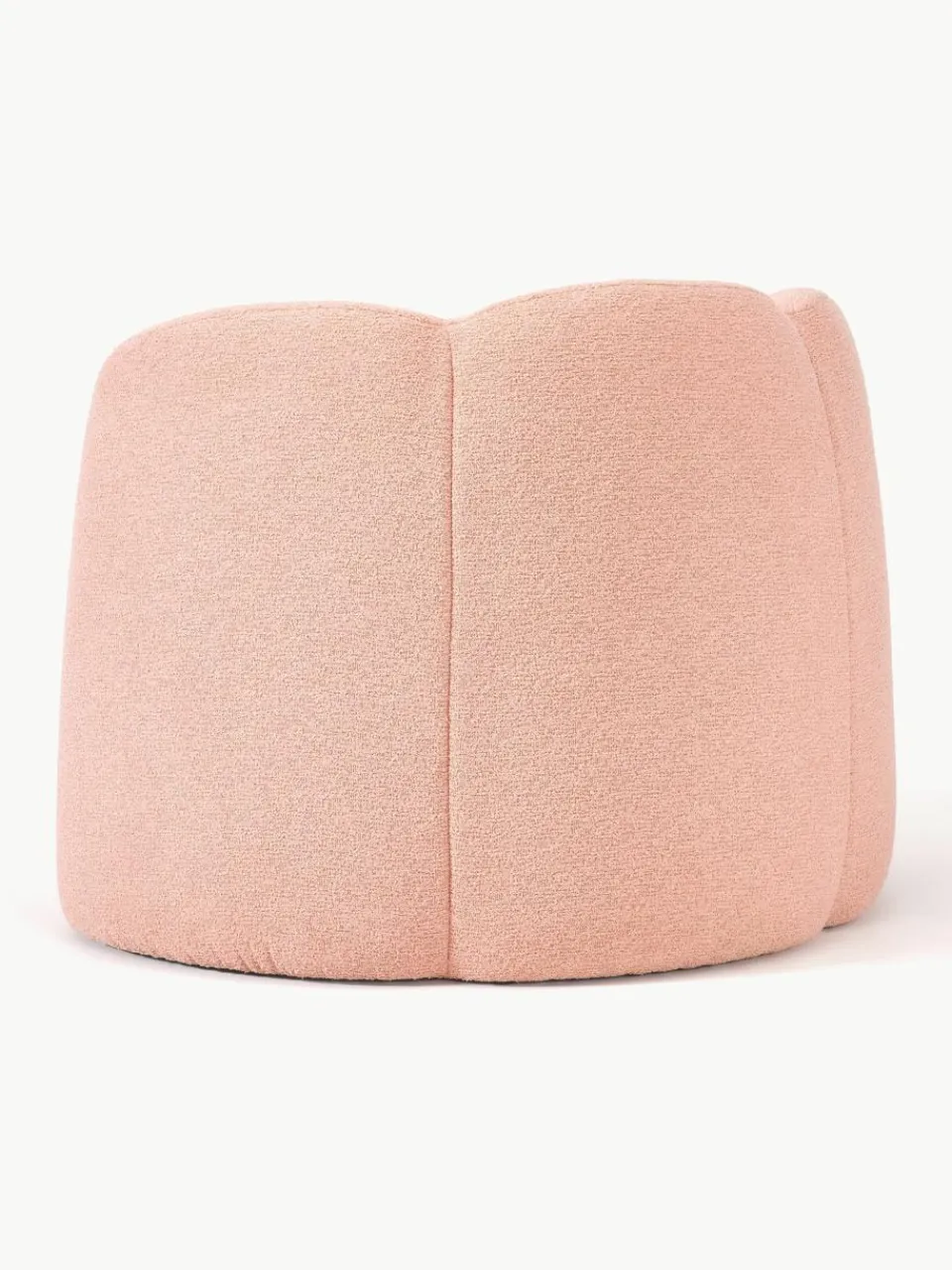Bouclé loungefauteuil Fleur^Westwing Collection Online