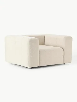 Bouclé loungefauteuil Lena^Westwing Collection New