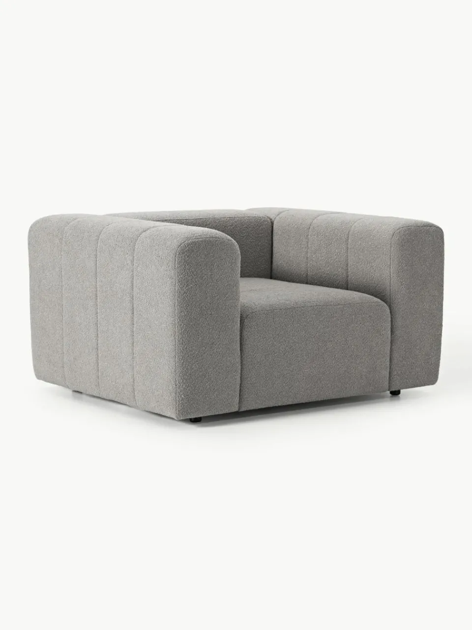 Bouclé loungefauteuil Lena^Westwing Collection Hot