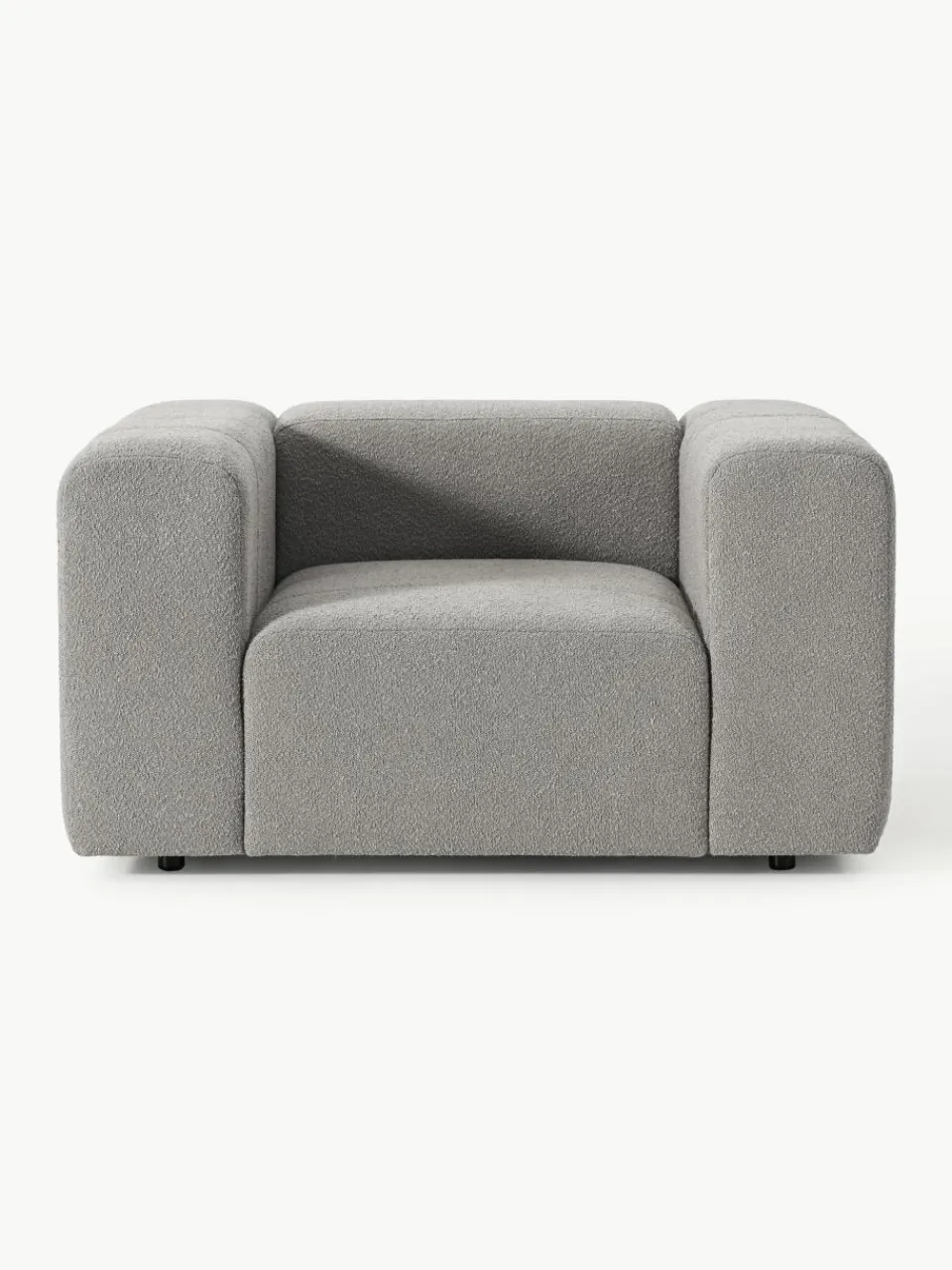 Bouclé loungefauteuil Lena^Westwing Collection Hot