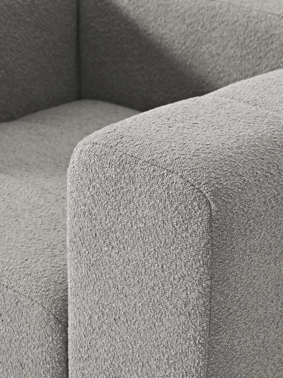 Bouclé loungefauteuil Lena^Westwing Collection Hot