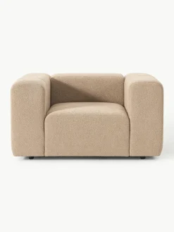 Bouclé loungefauteuil Lena^Westwing Collection New