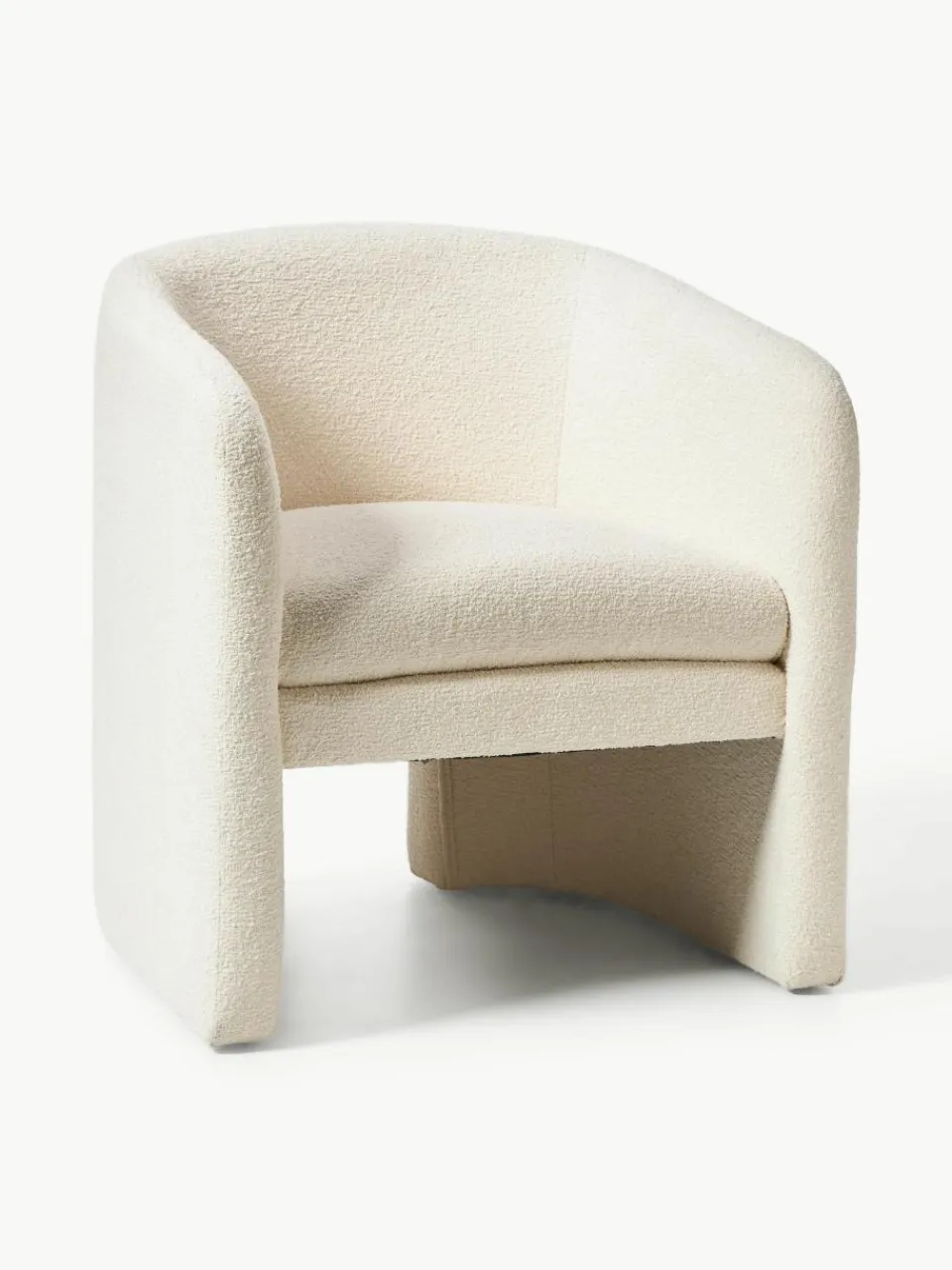 Bouclé loungefauteuil Mairo^Westwing Collection Fashion