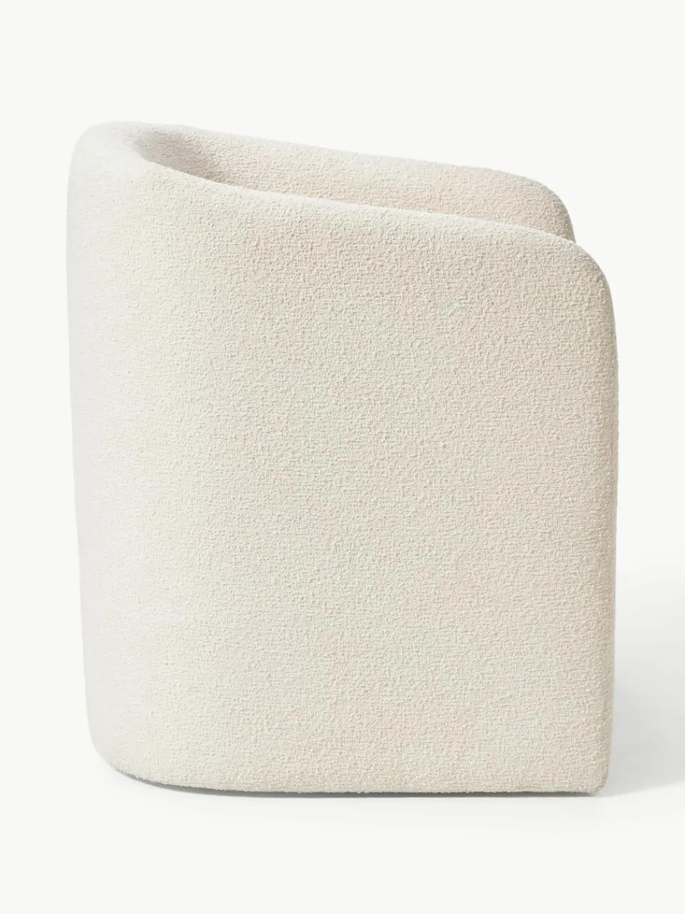 Bouclé loungefauteuil Mairo^Westwing Collection Fashion