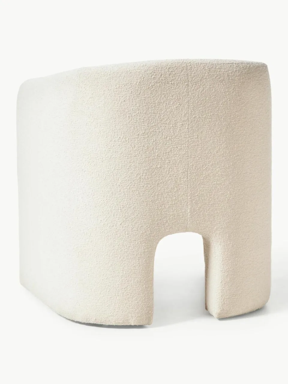 Bouclé loungefauteuil Mairo^Westwing Collection Fashion