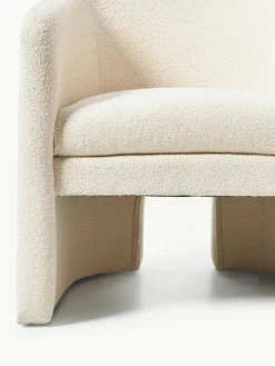 Bouclé loungefauteuil Mairo^Westwing Collection Fashion