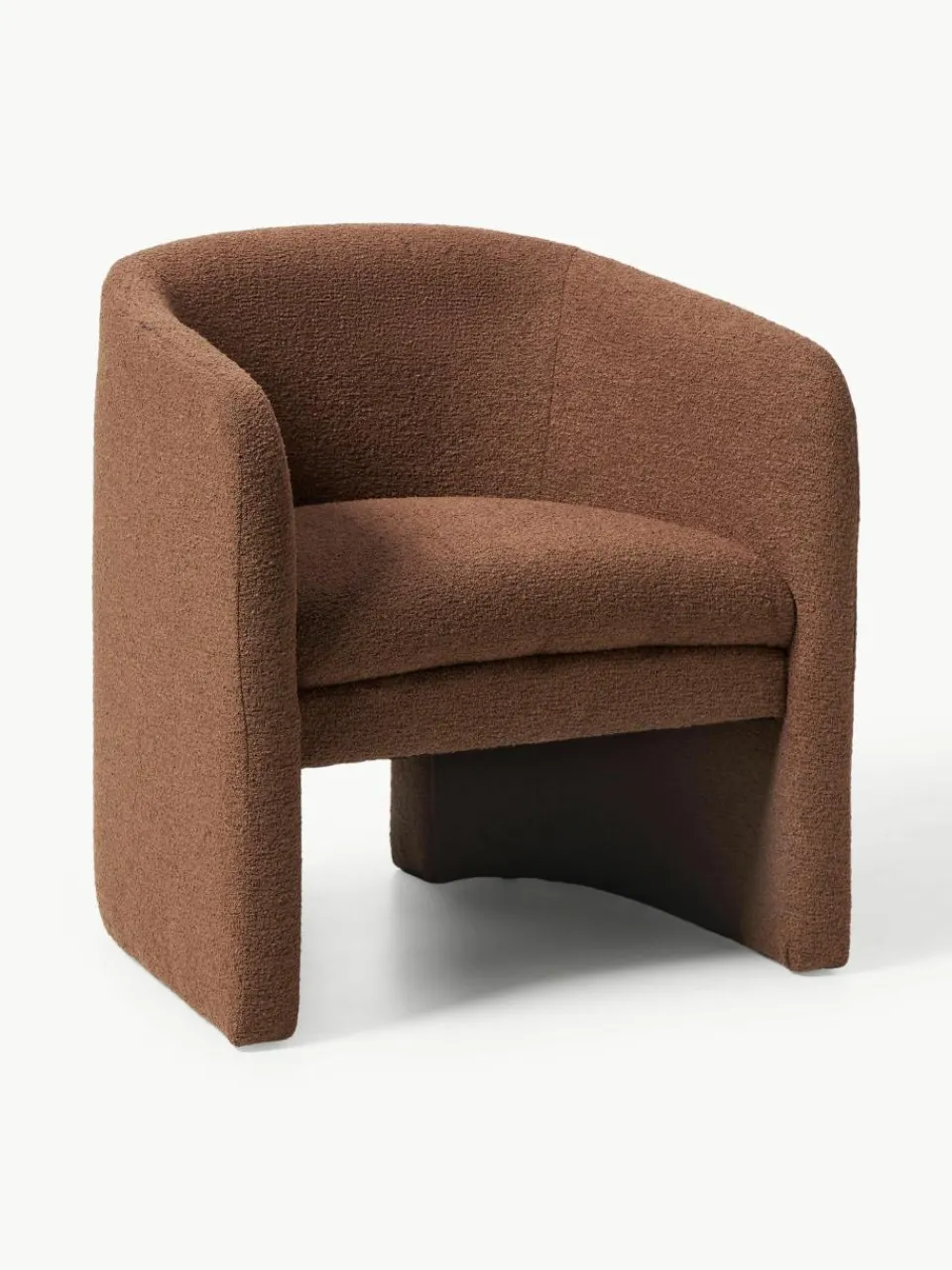 Bouclé loungefauteuil Mairo^Westwing Collection New