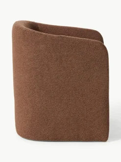 Bouclé loungefauteuil Mairo^Westwing Collection New
