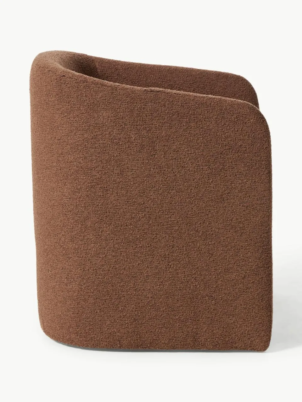 Bouclé loungefauteuil Mairo^Westwing Collection New