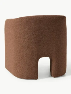 Bouclé loungefauteuil Mairo^Westwing Collection New