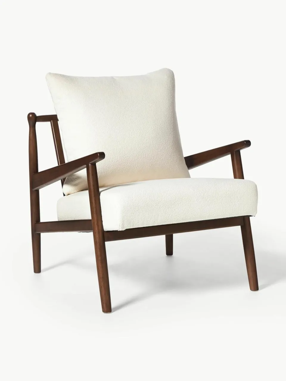 Bouclé loungefauteuil Mikkel^Westwing Collection Online